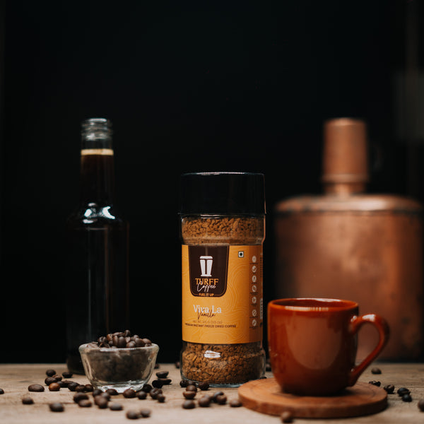 Vanilla- Premium Instant coffee- Vanilla flavoured instant coffee