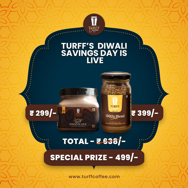 ✨Diwali savings day is live | Buy Hot chocolate 300 Grams+ Premium Instant Coffee jar 50 Grams @ just ₹499/- | Order now before it goes out of stock🛍️| Limited stock available ⏳